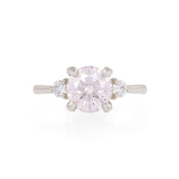 You, Me & Magic 2ct Lab-Grown Diamond Engagement Ring - 14k White Gold Polished Band