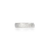 Chupi - Hawthorn Twig Wedding Band— Solid White Gold Wide Ring