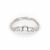 Crown of Love - 14k White Gold Twig Band Diamond Ring - Video cover