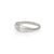 Chupi - Your North Star Tiny Signet Ring - Solid White Gold