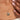 On-body view of Stars in the Sky Three Diamond Necklace - 14k Gold