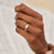 You, Me & Magic 1ct Diamond Engagement Ring - 14k White Gold Twig Band