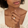 You, Me & Magic 2ct Lab-Grown Diamond Engagement Ring - 14k White Gold Polished Band