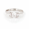 Thumbnail of Strong as Time 1.2ct Lab-Grown Diamond Engagement Ring - 14k White Gold Polished Band - Video cover